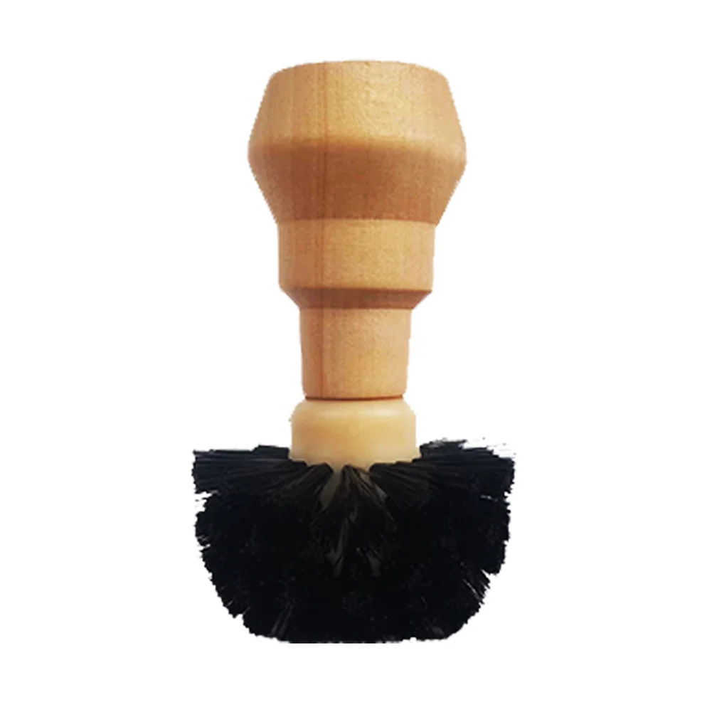 

High Quality Cleaning Brush 51/58mm Cleaning Brush Coffee Machine Durable Bristles High Quality Solid Wood Handle