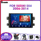 Автомагнитола 2 Din, Android 10,0, IPS, для Suzuki SX4 2006-2014, стерео, GPS-навигация, мультимедийный видеоплеер, 4G Net, RDS, DSP, MP5, DVD