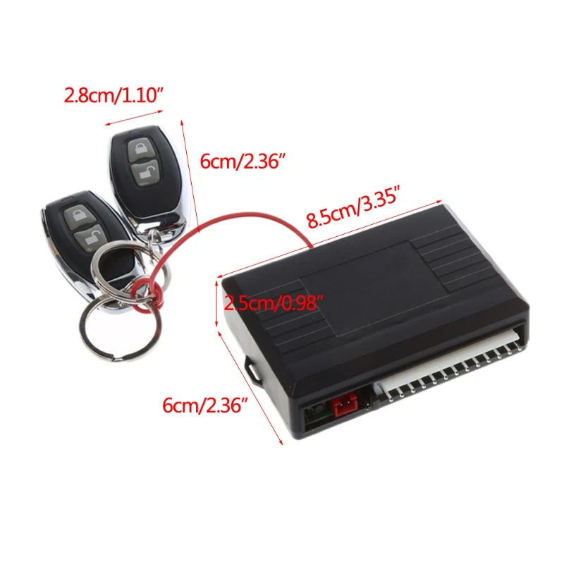 

Universal Car Door Lock Locking Vehicle Keyless Entry System Remote Central Kit