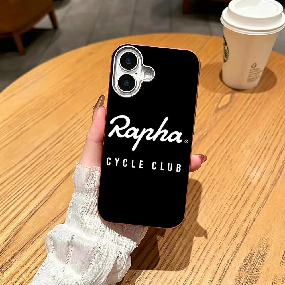 Фото Чехол для телефона Rapha Road Bicycle Racing, матовый, из поликарбоната, для iPhone 17 Air 11 12 13 14 15 16 Pro Max Plus, оранжевый цвет №3