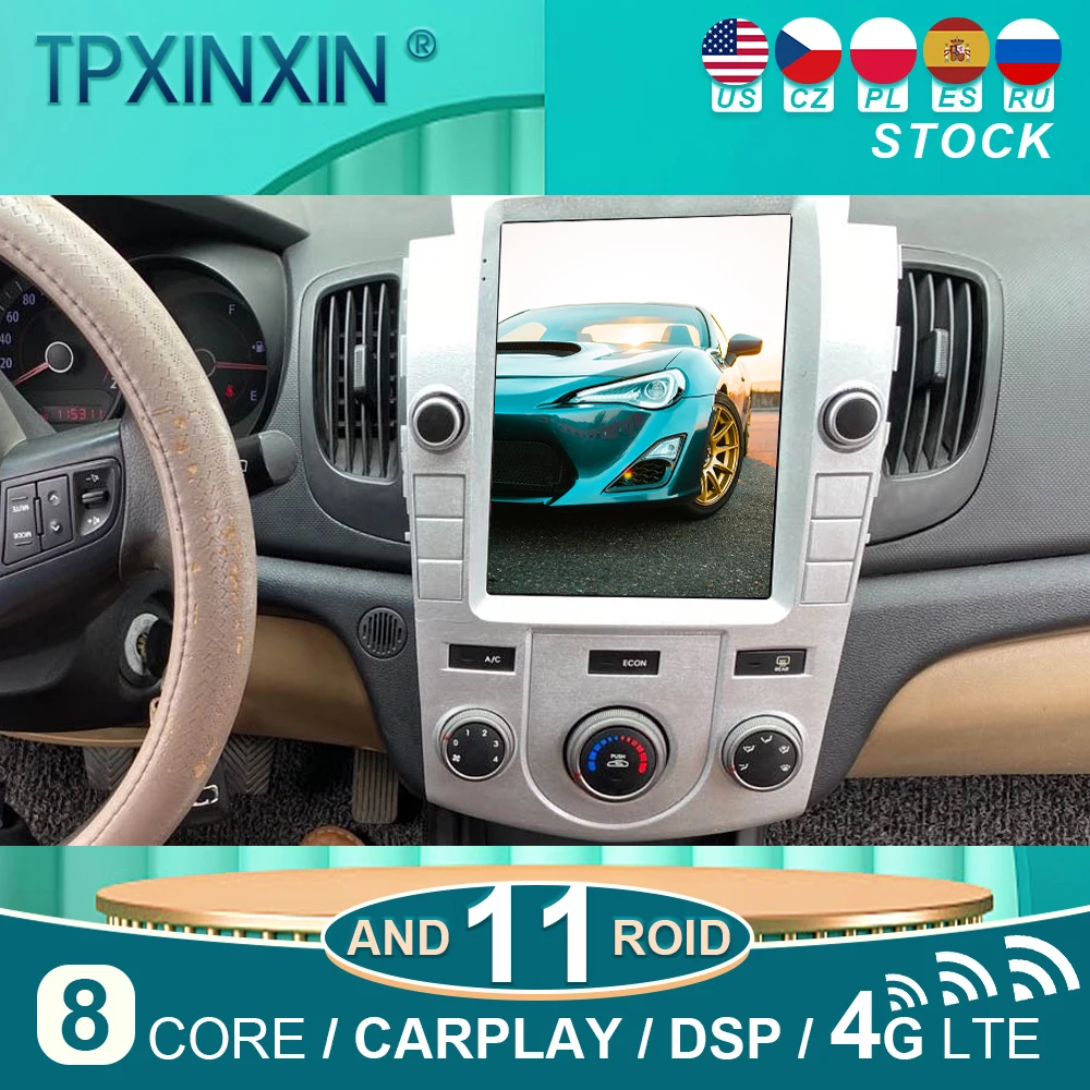 

Автомагнитола 2DIN для Kia Forte 9,7-128, 2011 дюйма, 2017 ГБ, Android 11