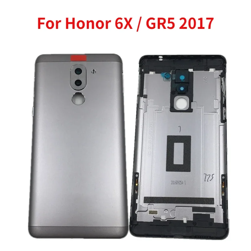 Новый металлический корпус для Huawei Honor 6x GR5 2017 Mate 9 lite задняя крышка аккумулятора