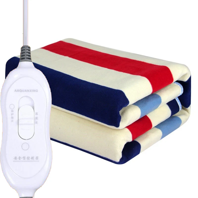 Electric Blanket Heater Single/Double Body Warmer Heated Bla