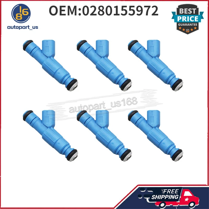 

Топливные форсунки 1999 для JEEP Grand Cherokee 2000 л V8 2000 Dodge Durango 2000 л V8 0280155972 Dodge Dakota л V8 6 шт.