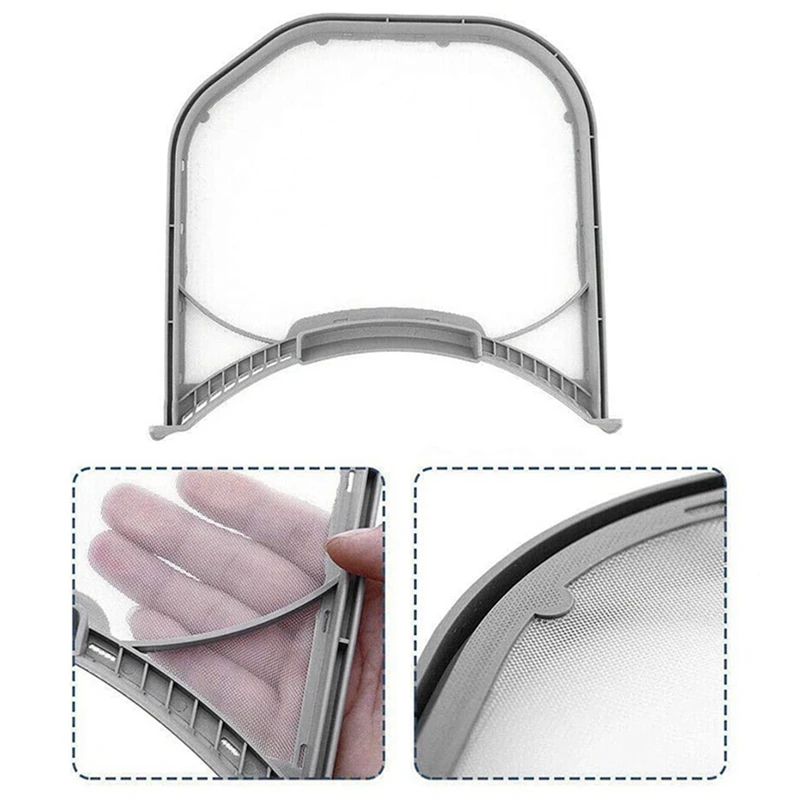 

2 шт., фильтр для сушки катышков, совместимый с LG Electronics ADQ56656401