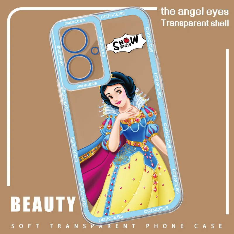 Диснеевские белоснежные глаза ангела для Realme C 67 65 63 55 53 35 33 31 30 25 21 20 15 8i 9i Narzo 50 Pro Plus