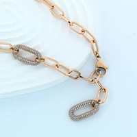 2022 new korea rhinestone asymmetric chunky thick chain necklace love heart choker for women fashion punk party jewelry gifts