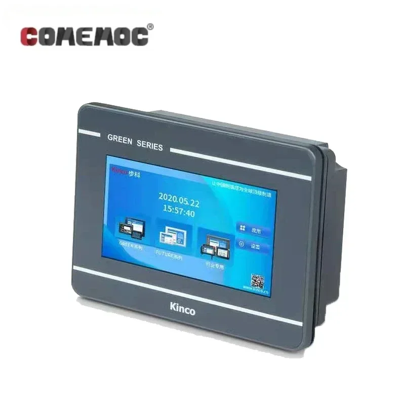 Фото Kinco IoT MK070E-33DT HMI PLC «все в одном» 7-дюймовый сенсорный экран с программируемым контроллером Встроенная панель с поддержкой пульта дистанционного управления №2