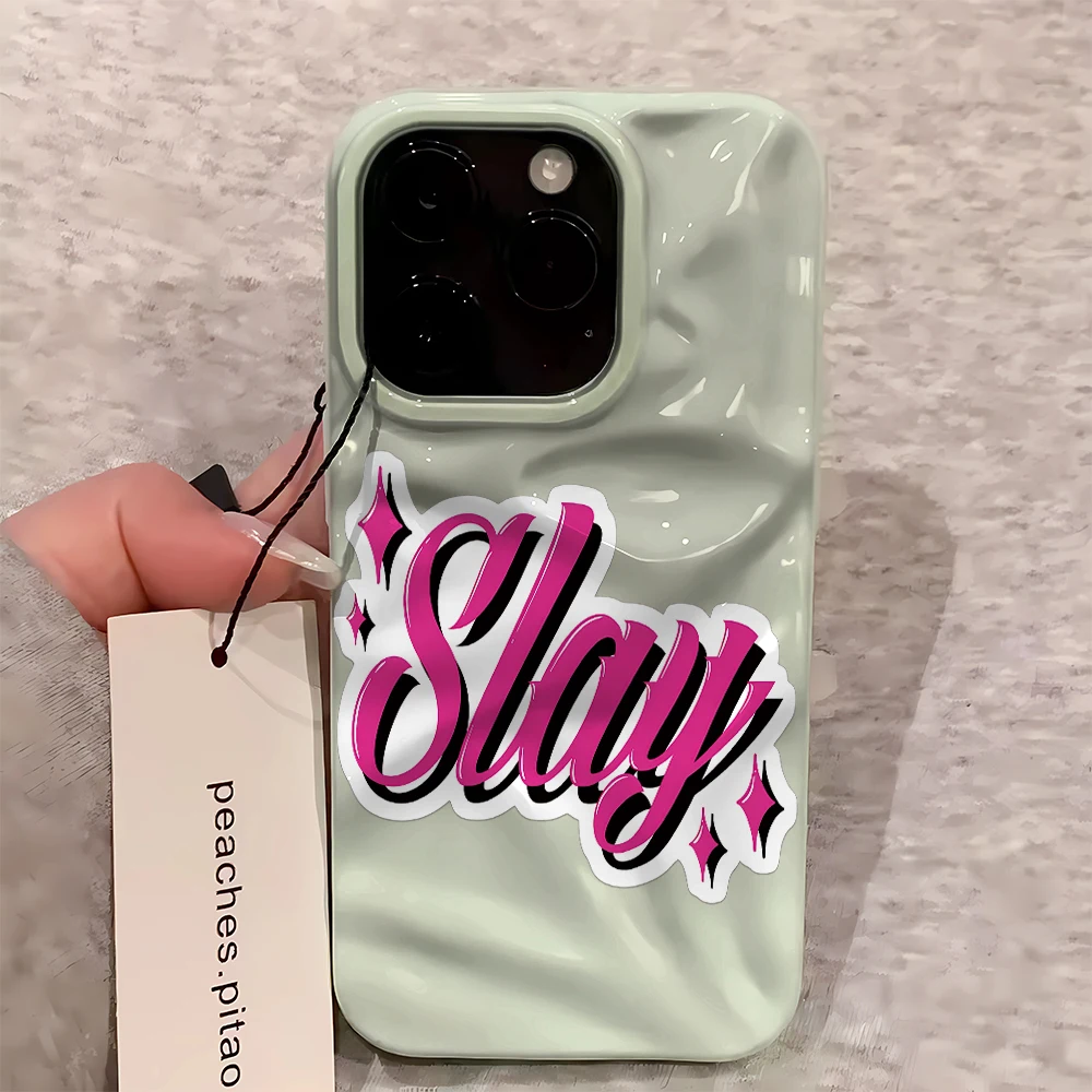 Фото Новый розовый блестящий чехол Slay Classic Hot Minimal Grip из мягкого TPU для iPhone 14, 11, 13, 15, 17 Pro, Air, 12 Max №3
