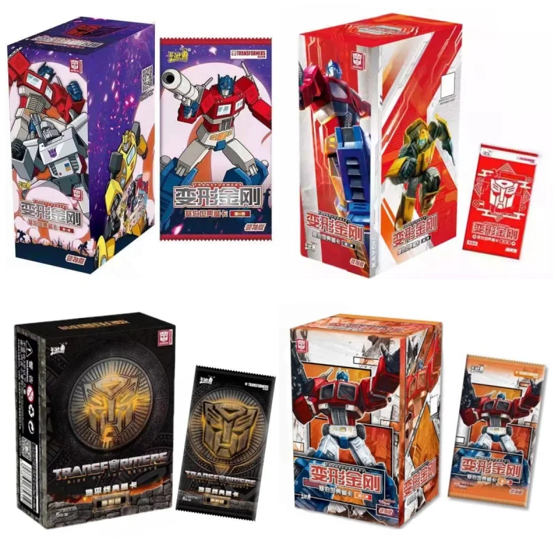 Карты Kayou Transformers Horizon Коллекционные карты Origin Pack Optimus Prime Bumblebee Megatron Se Редкая