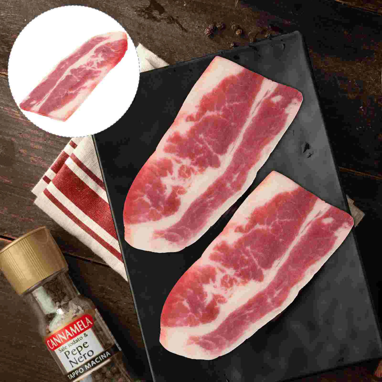 

Pretend Kitchen Meat Model Decorative Food Fake Toy Children Toys Lifelike Pvc Prop Photography Children's