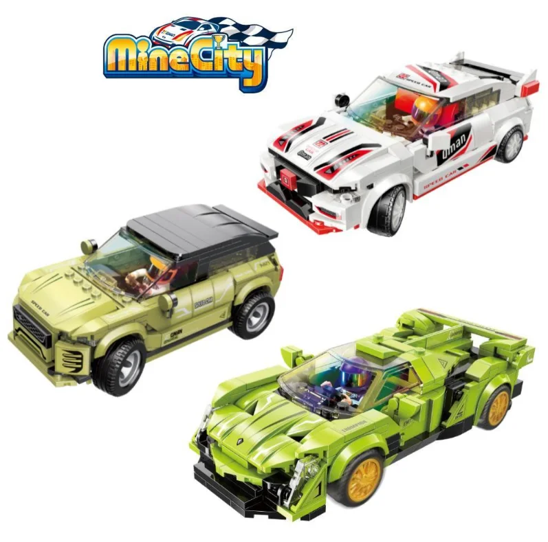 

Speed Champions 2020 Racer Car City Moc Vehicle Sets Building Block Creator DIY Kids Toys Sport Classic Supercar