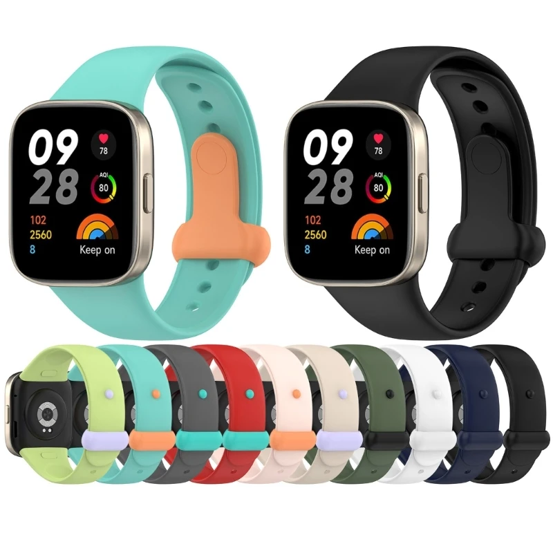 

Quick Release Watch Band Soft Silicone Replacement Sport Band for Watch3 lite3