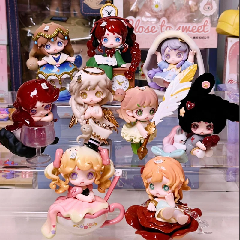 Ghost Keeno Mysterious Treasure Blind Box Ti de Cute Girl фигурка Mystery украшение стола Коллекционная