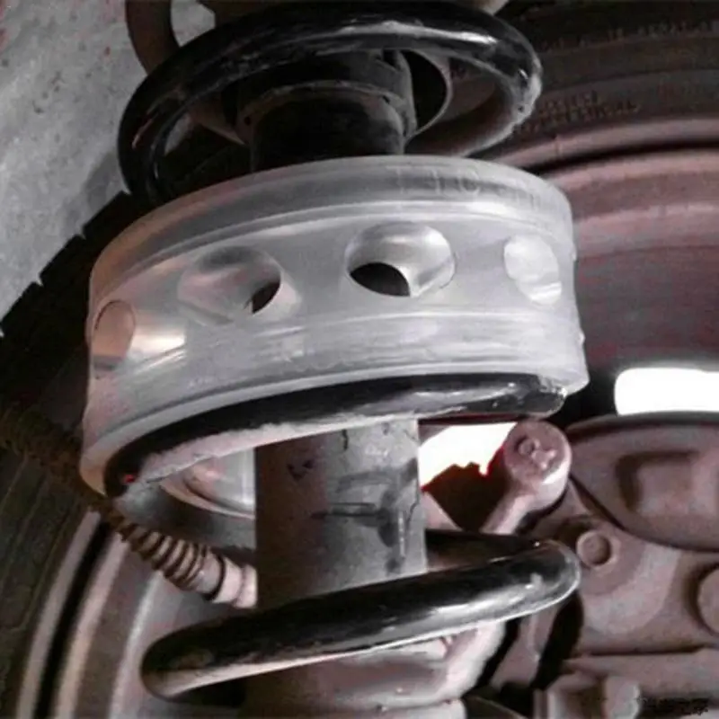 

2PCS Transparent Automobile Shock-absorbing Rubber Buffer Shock Absorber For Spring Clearance 23/27MM
