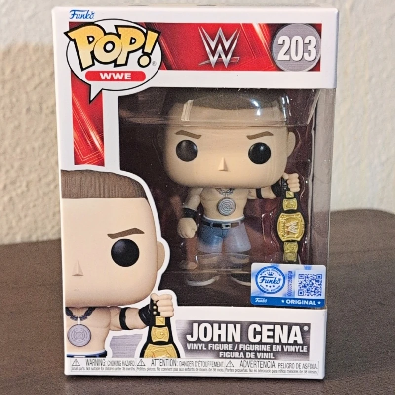 Фото Фанко Поп! Виниловая фигурка WWE: Джон Сина, Эй Джей Стайлз, Андертекер, Хёррикан. Коллекционная модель для рабочего стола, игрушка, подарок. №4