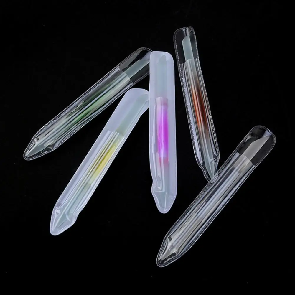

Glass Cuticle Pusher Nail Care Remove Dead Skin Double-Sided Manicure Stick Cuticle Trimmer Tool for Women