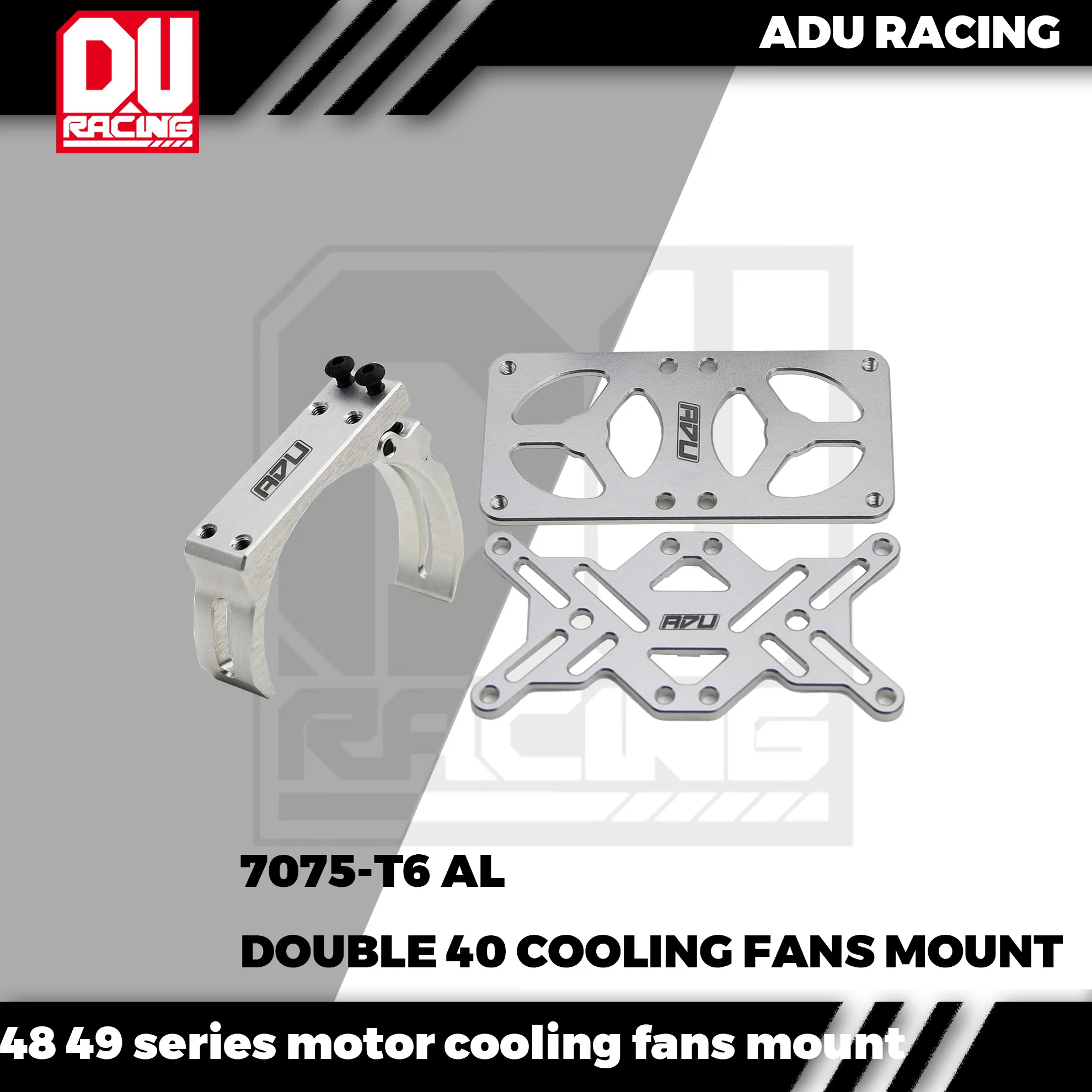 

Охлаждающий вентилятор ADU RACING 7075-T6, 40 мм x 40 мм, регулируемое крепление для 48 49 серии MOTOR hobby wing rocket 4985 4990 xmaxx xrt