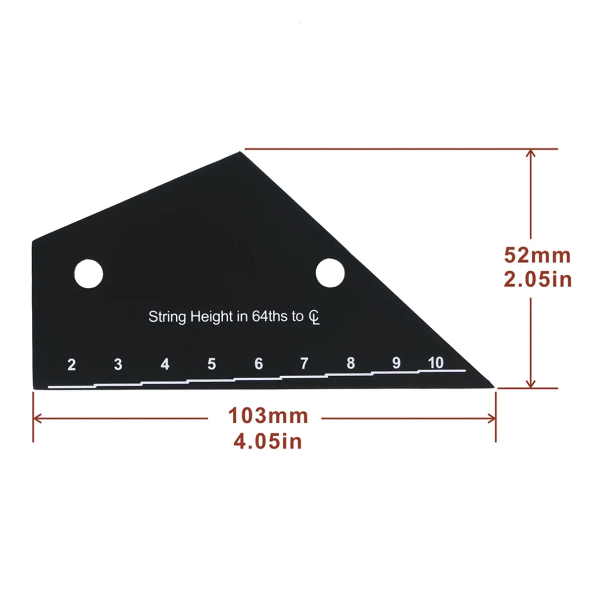 Инструмент для выравнивания ладов гитара бас-гитара гриф измерительная линейка