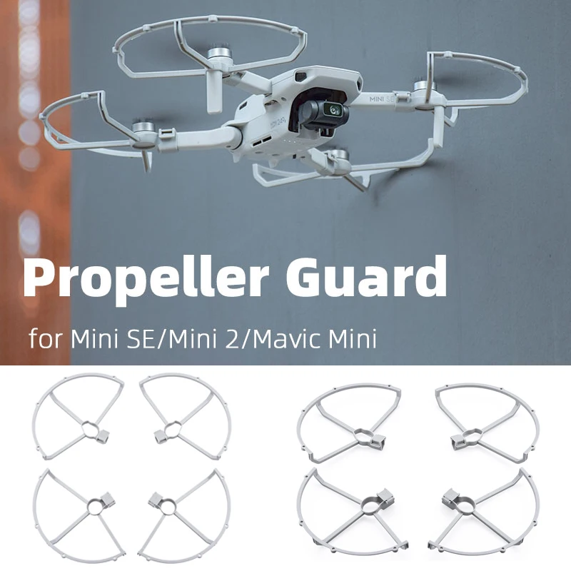 Garde d'hélice pour Drone DJI Mavic Mini 2/Mini/Mini SE  anneau de protection à dégagement rapide