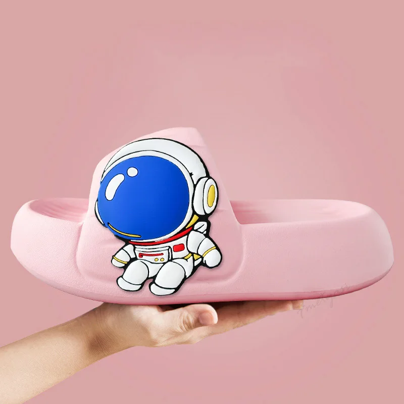 Astronaut women slippers Summer House Slippers for Women Cute Cartoon Indoor Slides Soft Platform Slippers Home Slides shoes