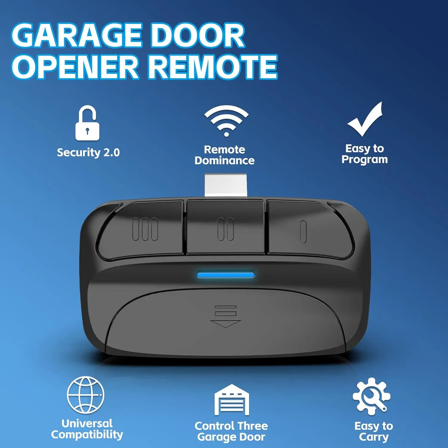 Электронный дверной пульт дистанционного управления 310 МГц 315 390 команд для