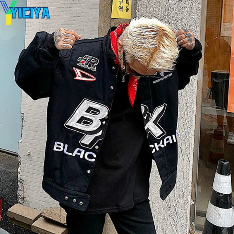 

Женская куртка-бомбер YICIYA, яркая Женская куртка, Женская мотоциклетная куртка в стиле ретро
