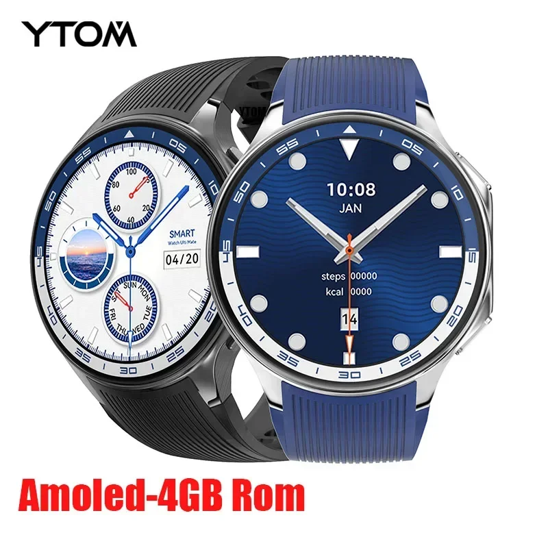 Умные часы DT X 1 43 AMOLED 4 Гб ПЗУ водонепроницаемые с поддержкой Bluetooth