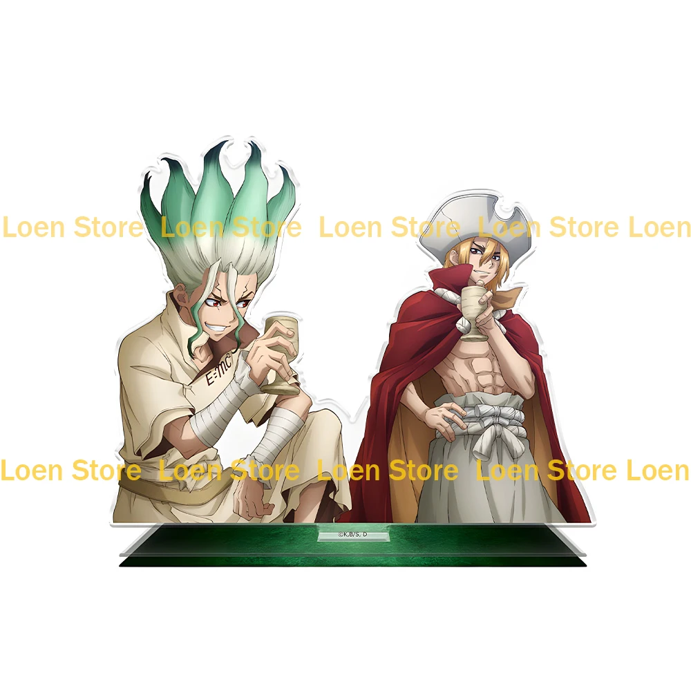 Персонаж Dr.STONE Senku Ishigami Kohaku Chrome Gen Asagiri Ukyo Saionji горячая аниме-игрушка большая