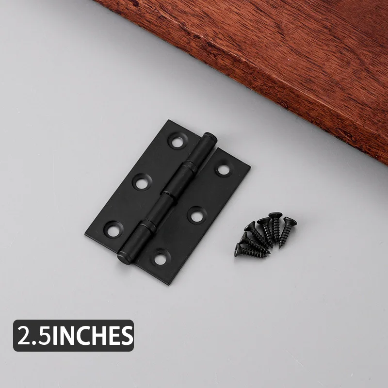 

2 шт., плоская петля из нержавеющей стали, двери шкафа, 2 дюйма, 2,5 дюйма, 3 дюйма, петля для окон, деревянная коробка, петля для подавления звука