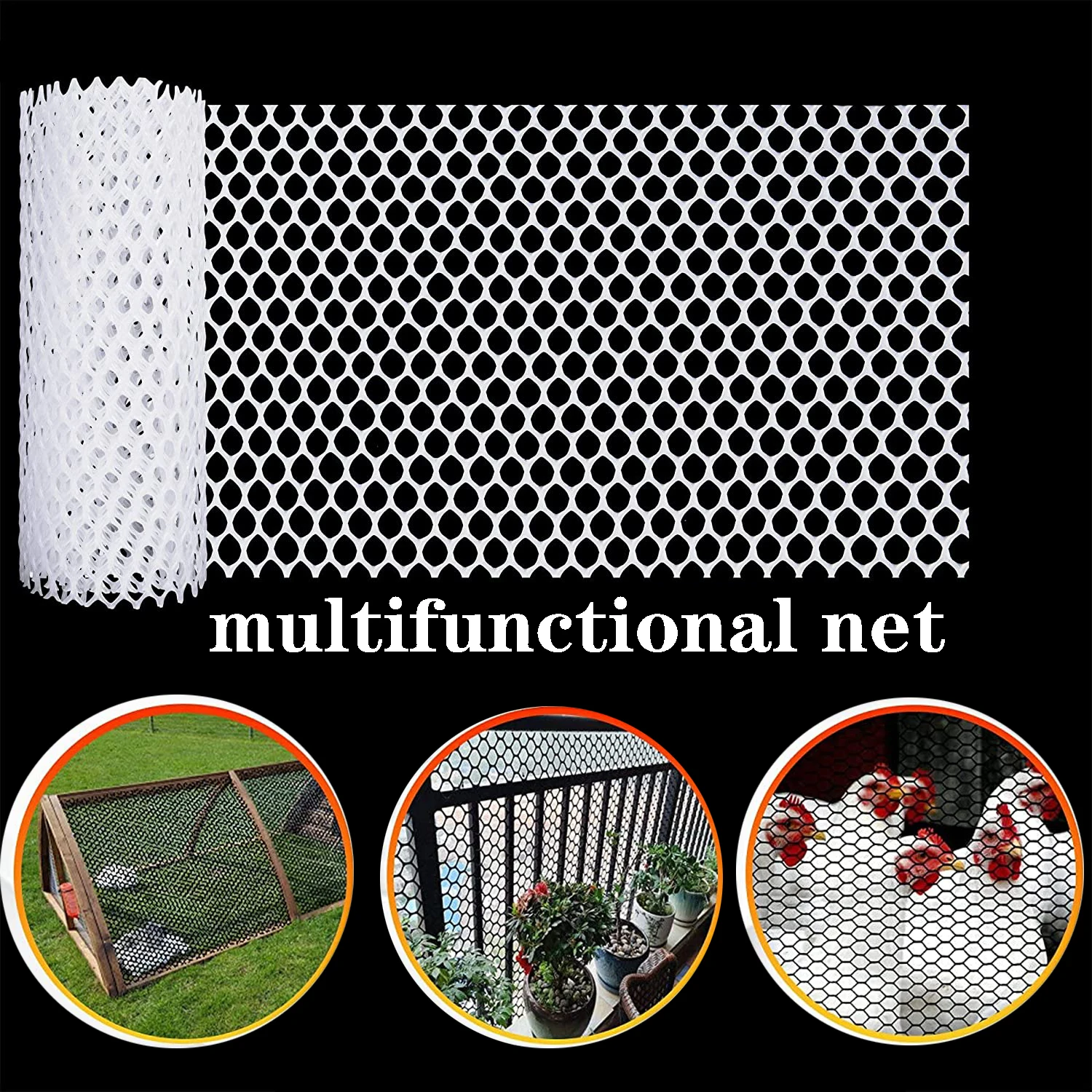 

Garden Protection Net Anti-drop at High Altitude Poultry Farming Resist Animal Bites Mesh Child Safety Fence Balcony Protection