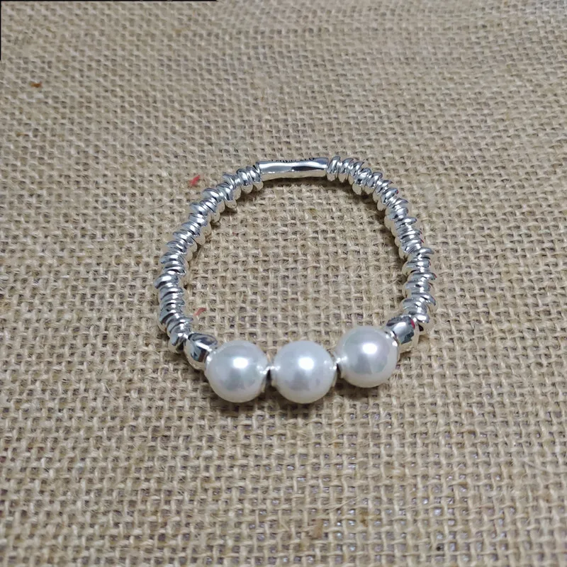 2022 New Popular Stainless Steel Alloy Silver Color Bead Necklace Women's Favorite Factory Free Wholesale Shipping