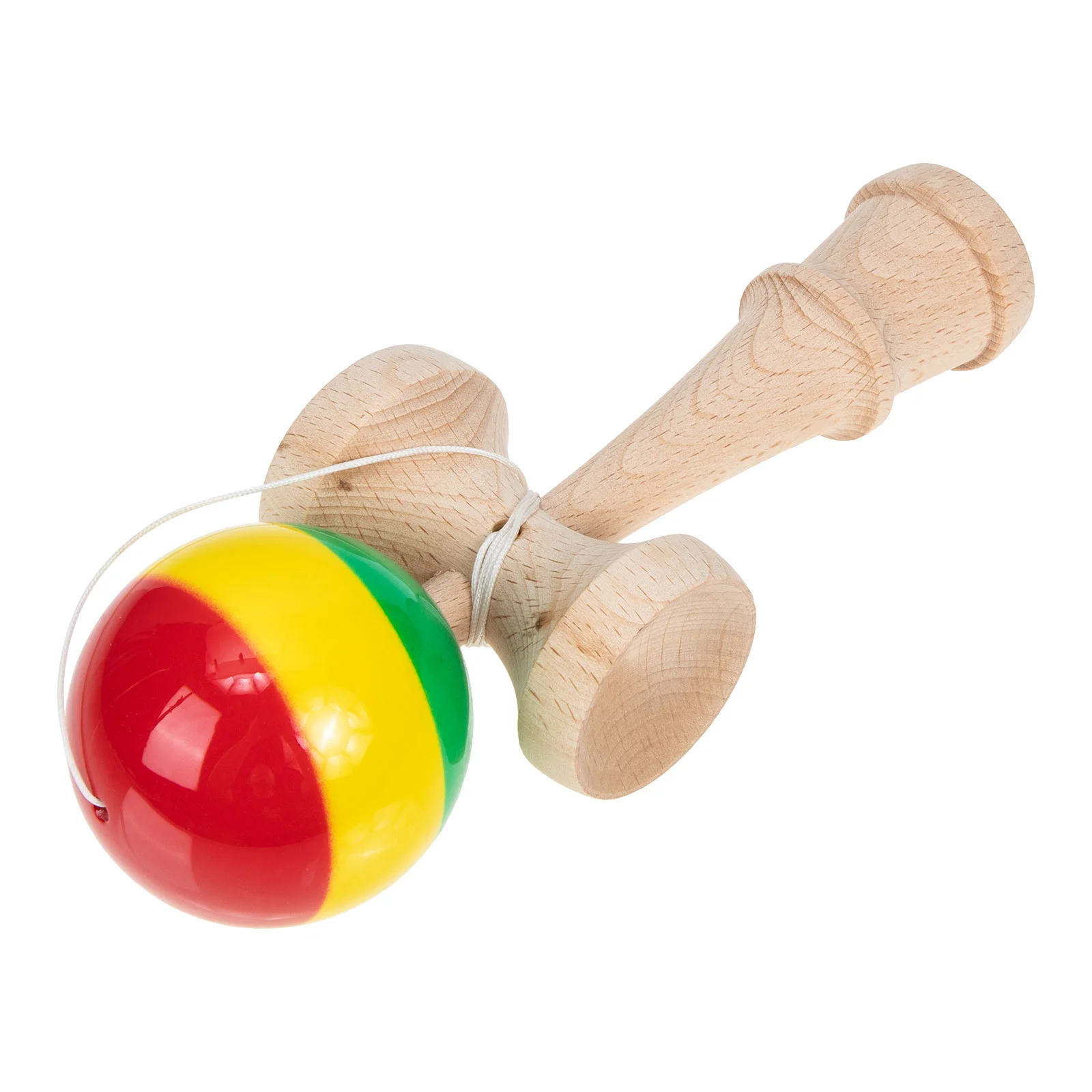 

Kendama Kids Playset Outdoor Coordination Exercise Toy Catch The Ball Hand Funny Plaything Pu Interactive Wood Child