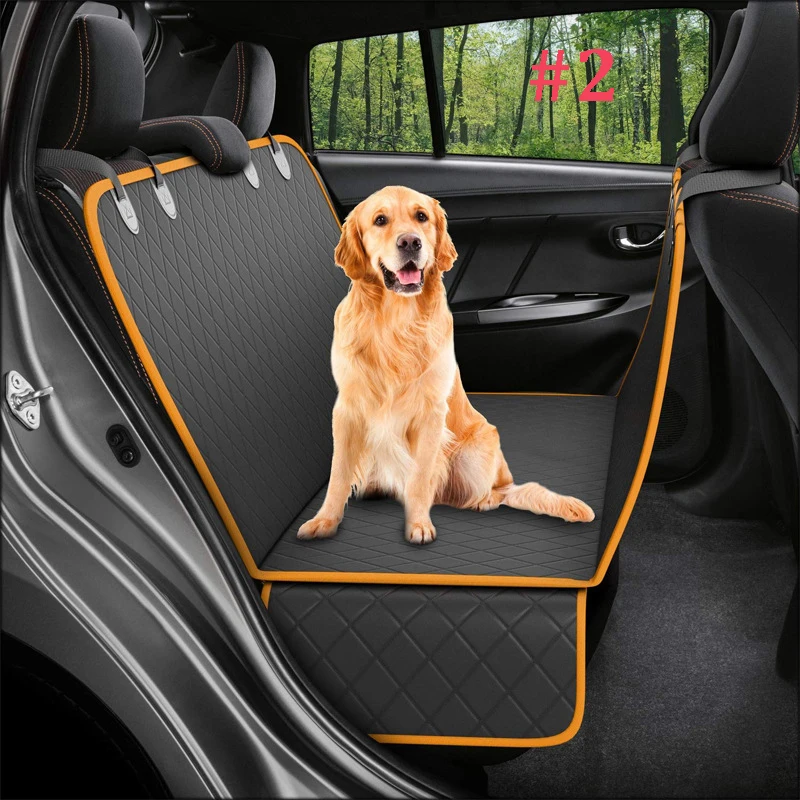 

Car Seat Cover Waterproof Pet Travel Dog Carrier Hammock Car Rear Back Seat Protector Mat Safety Carrier For Dogs
