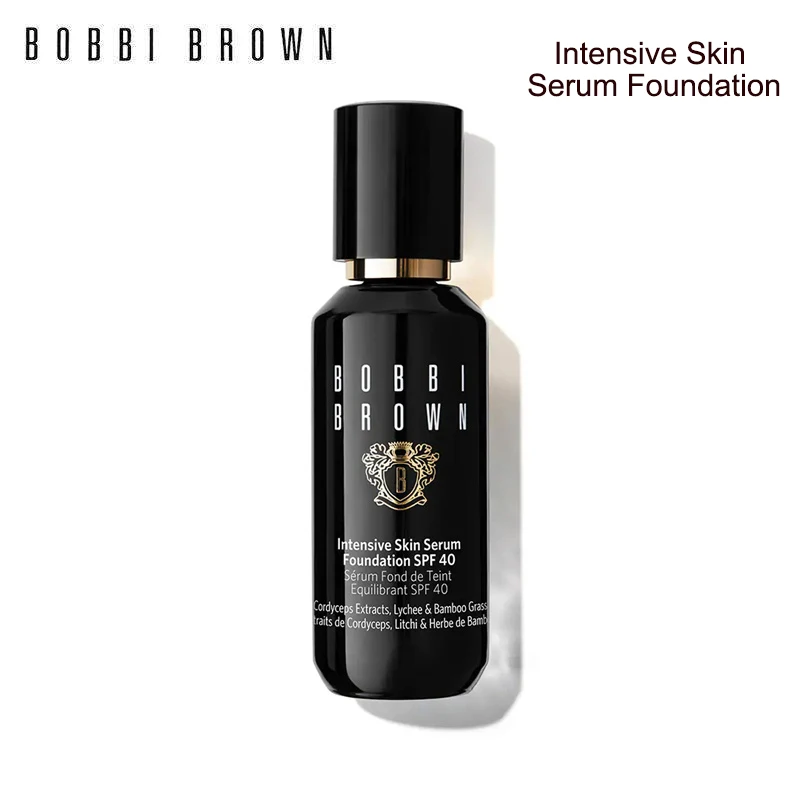 

Original Bobbi Brown Intensive Skin Serum Foundation SPF 40 Cordyceps Face Base Makeup Concealer Waterproof Radiance-boosting