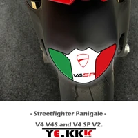 for ducati streetfighter panigale v4sp v4 v4r v4s v2 fender protection 3d stereo italy sticker decal ducati logo