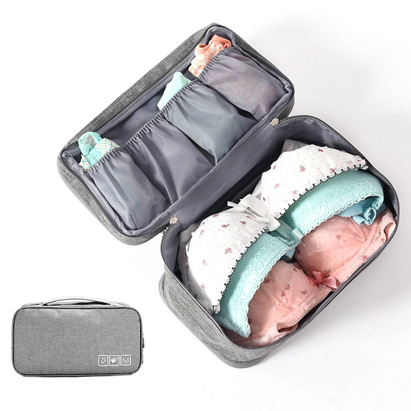 

Portable Underwear Storage Bag Travel Bra Organizer Women Men Socks Cosmetics Clothes Pouch Stuff Goods Accessories Supplies