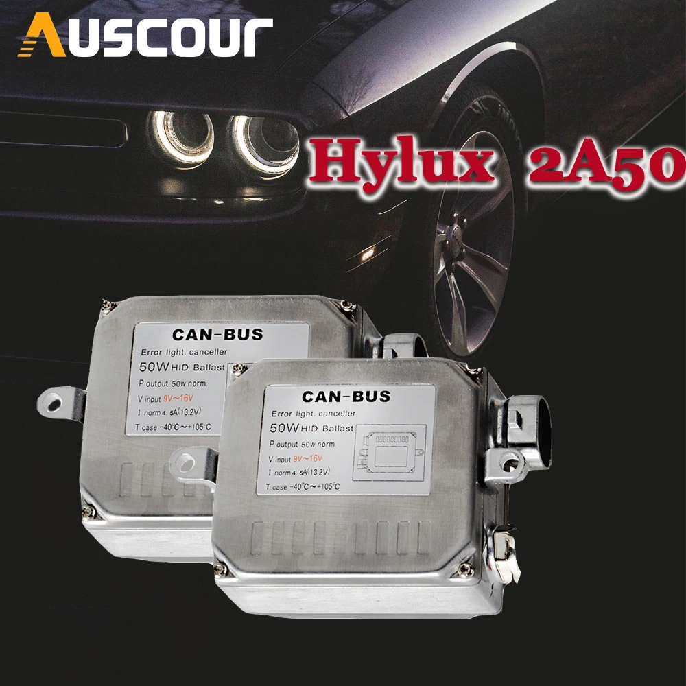 

2pcs HID Xenon Ballast For Hylux 2A50 Canbus Fit For H1 H3 H7 H11 9005 9006 9012 D2H Xenon Bulb For Hid Retrofit