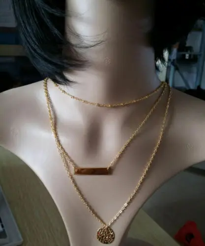 Hot Jewelry Charm Choker Women Pendant Chunky Necklace Bib Chain Statement Gold