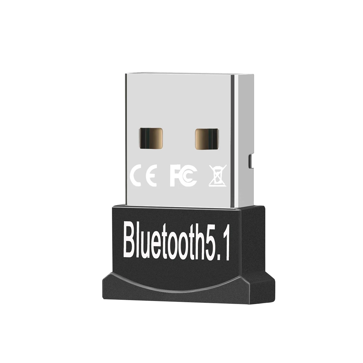 Bluetooth 5 1 музыкальный аудио приемник передатчик USB адаптер ключ для ПК динамик