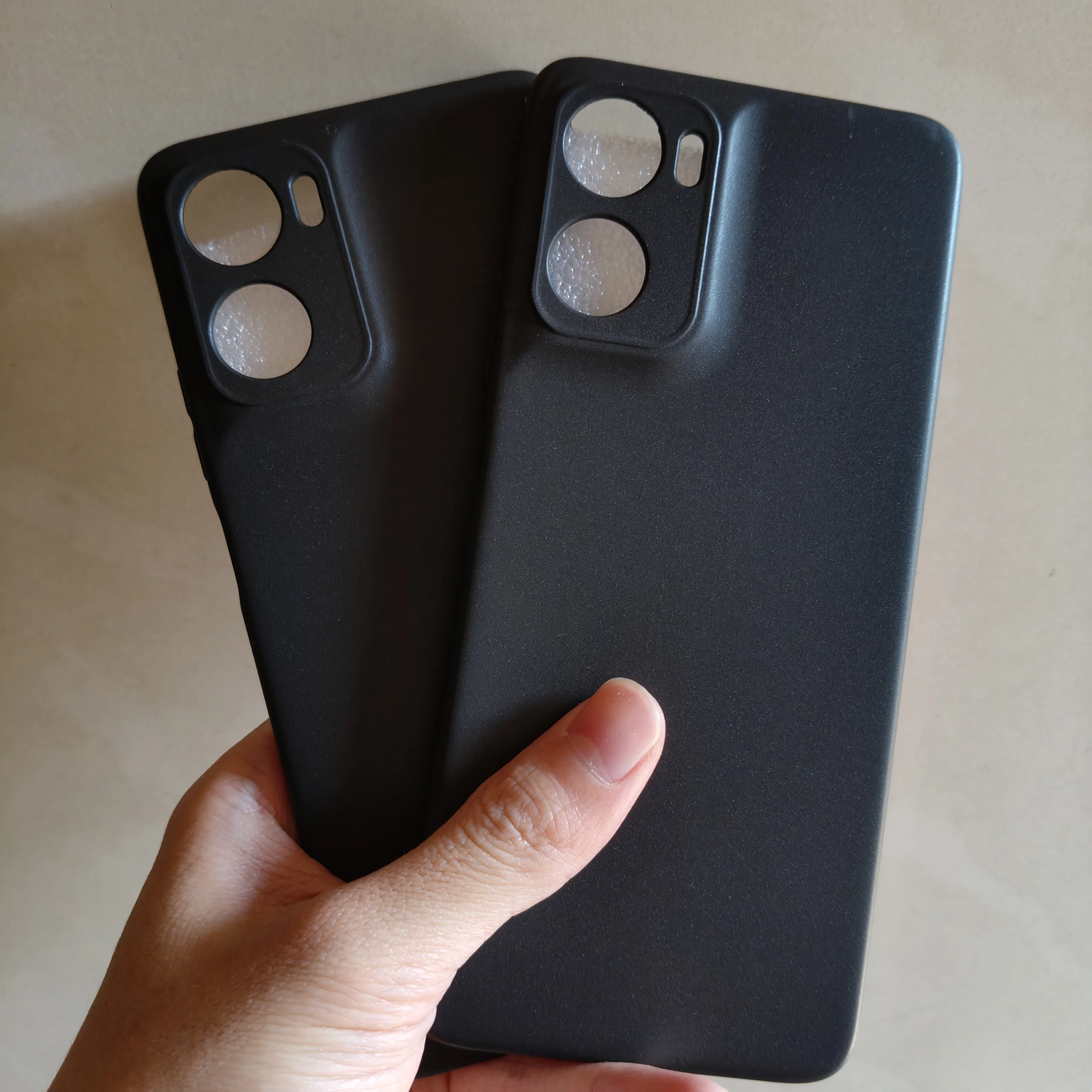 Фото Чехол на Motorola Moto G06, мягкий тонкий черный матовый силиконовый чехол из ТПУ для Moto G06 Power, задняя крышка MotoG06 G 06, бампер №2