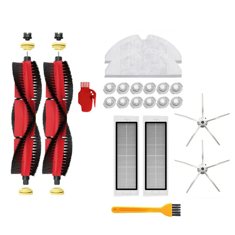 

1 Set Main Side Brush Filter Sweeper Accessories For Xiaomi Roborock S50 S51 S55 S6 Pure