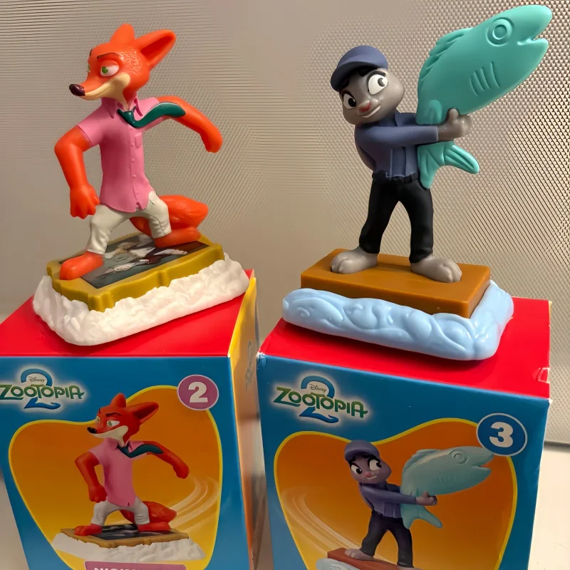 Фото Новая слепая коробка Zootopia 2, совместная серия Mystery Box Kawaii Flash Mayor Lionheart Chief Nick Wilde Judy Hopps, аниме-фигурки, игрушки №4