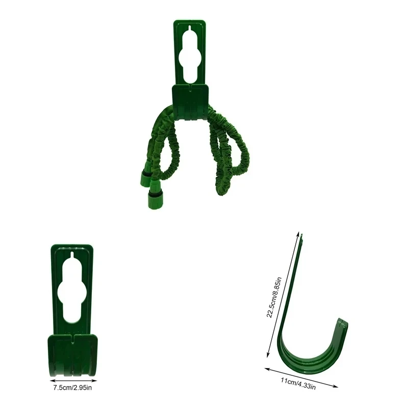 Регулируемая катушка для садового шланга с защитой от истирания и коррозии.