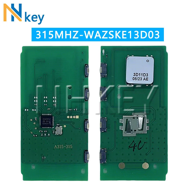Фото Чип NH KEY ID49 315/433 МГц WAZSKE13D03/WAZSKE13E03, автомобильный ключ-пульт для Mazda 3, 6, CX3, CX5, CX9, CX50, CX90, MX-5, Axela 2, Miata 2019-2023 №2