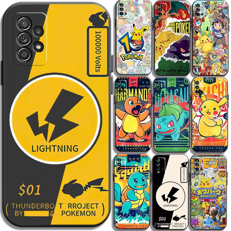 

Pokemon Pikachu Bandai Phone Cases For Xiaomi Redmi POCO X3 GT X3 Pro M3 POCO M3 Pro X3 NFC X3 Mi 11 Mi 11 Lite Soft TPU Funda