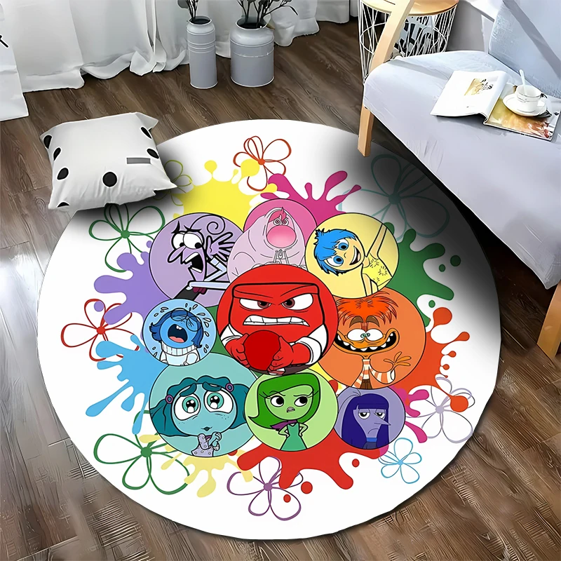 Круглый ковер из фильма Диснея ковры для украшения стула в гостиной детский