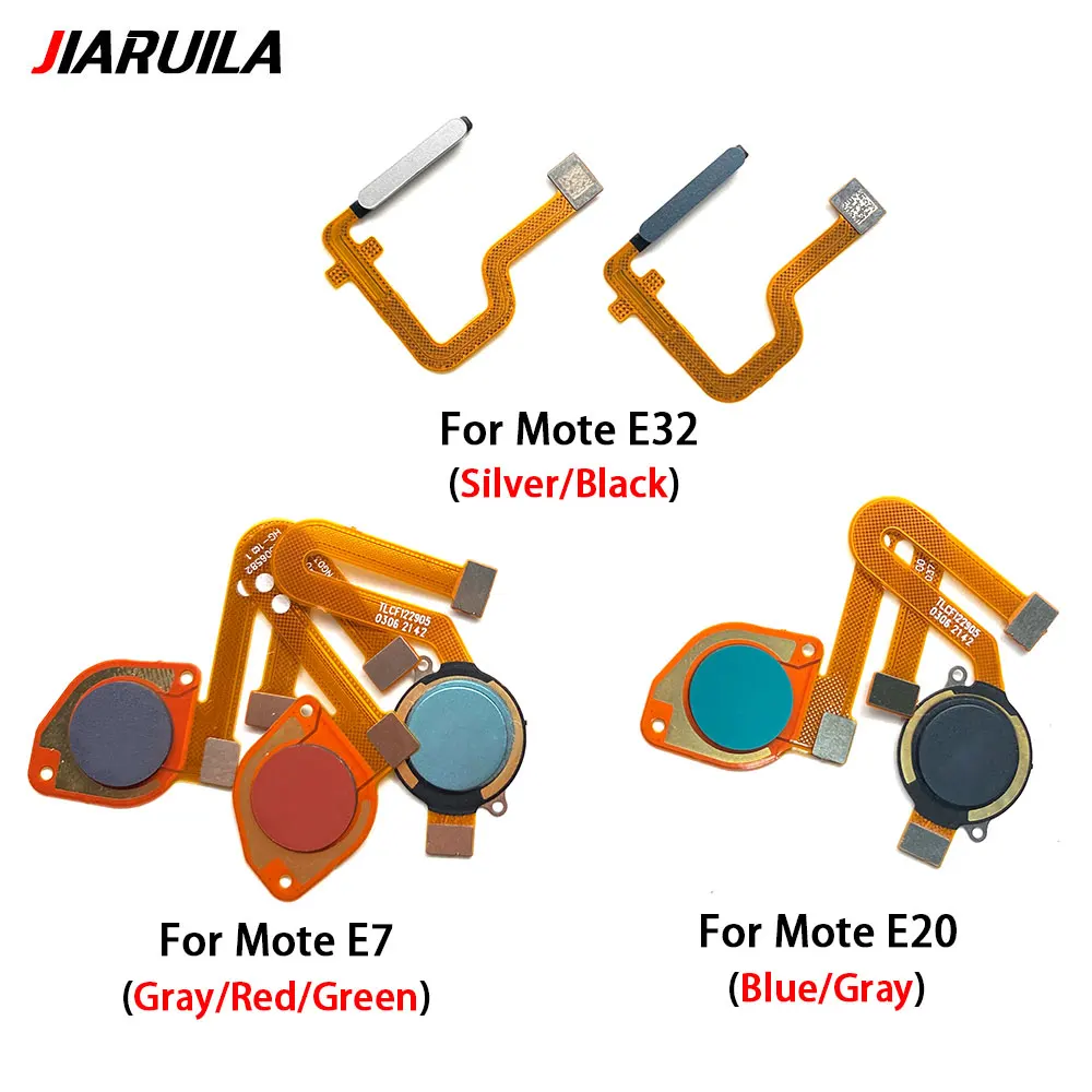 

New Fingerprint Flex For Moto E7 E20 E32 Fingerprint Flex Sensor Home Button Reader Touch ID Key Flex Cable For Moto E7 E20 E32