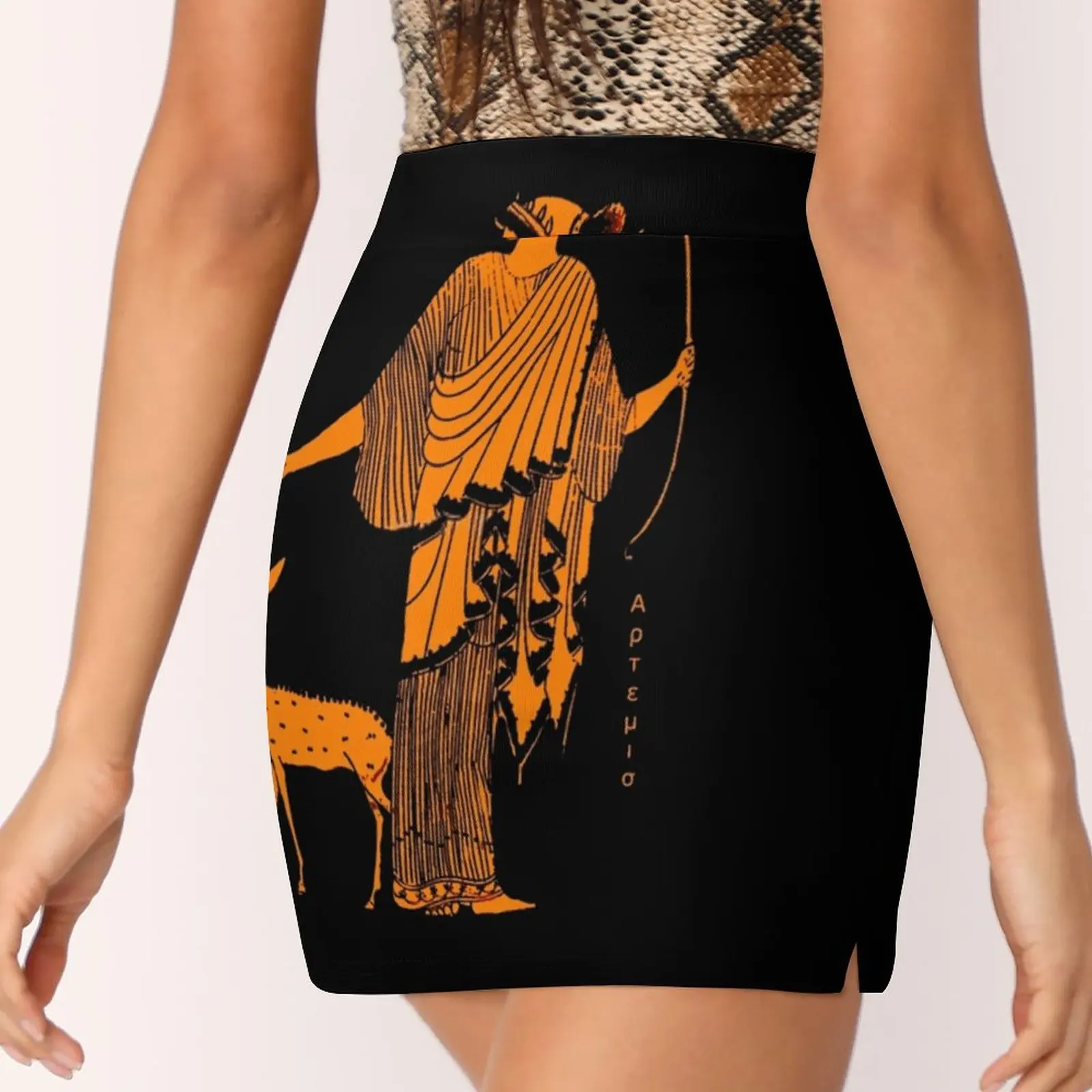Женская юбка Artemis Red Figure Ancient Greek Design летняя одежда Y2K 2022 брючная в стиле Kpop с