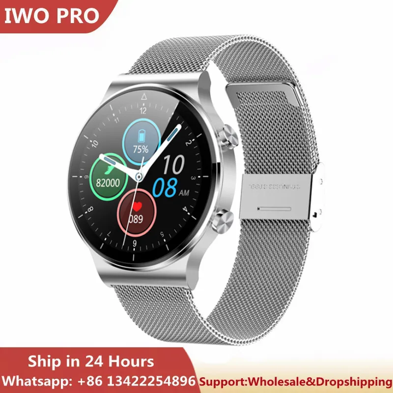 

M2 Smart Watch Men 1.3inch Round Screen Bluetooth Call Heart Rate Interactive Music Motion Tracker IP68 Waterproof Smart Watch